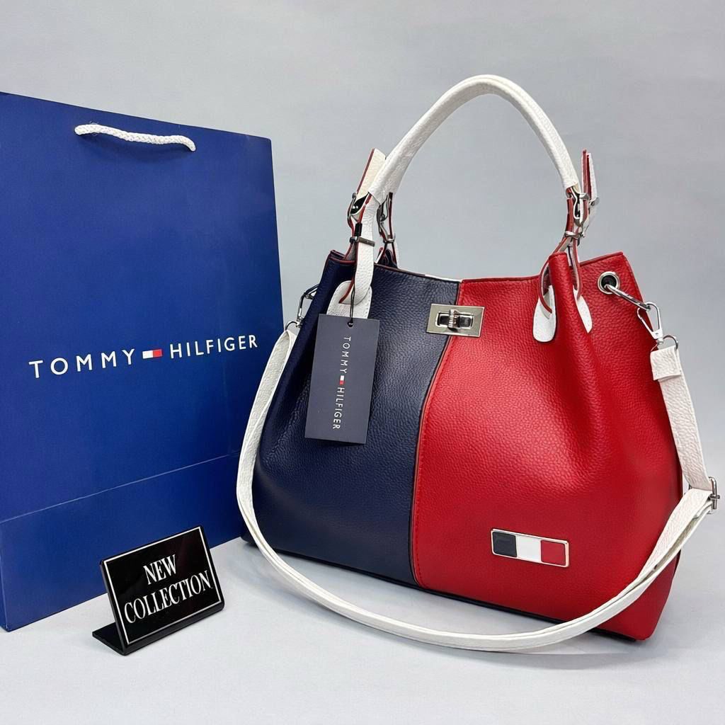 Τσάντα Ώμου Tommy Hilfiger Color-Block